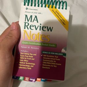 MA review pocket guide notes